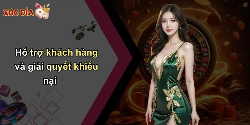 Hỗ trợ khách hàng và giải quyết khiếu nại