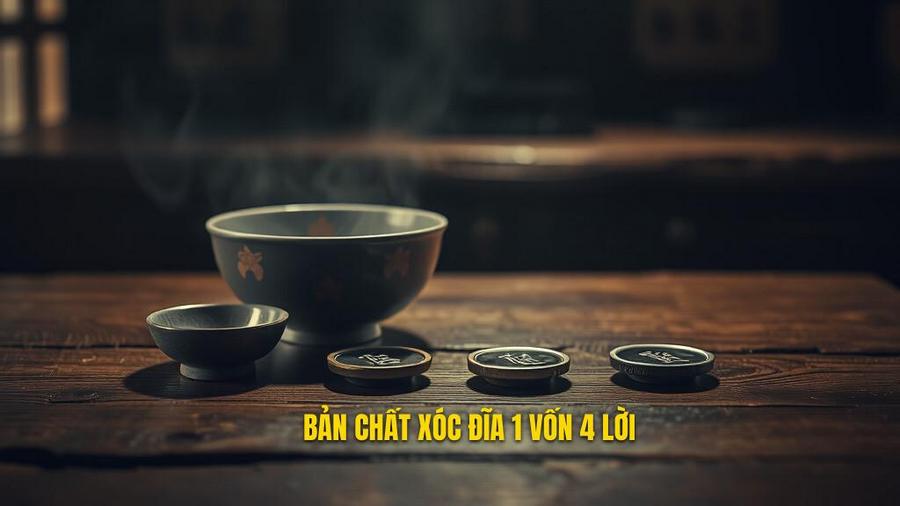 Hiểu đúng về bản chất của xóc đĩa 1 vốn 4 lời