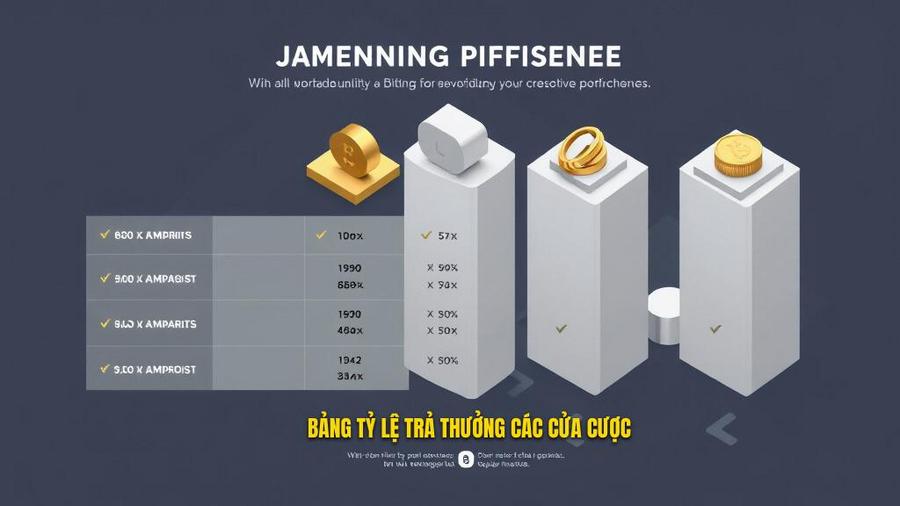 Bảng so sánh các cửa cược và tỷ lệ trả thưởng